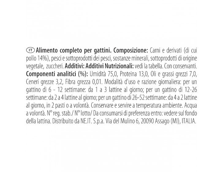 Purina Pro Plan Junior Gatto Mousse Pollo Lattina 85g