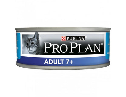 Purina Pro Plan Adult 7+ Gatto Mousse Tonno Lattina 85g