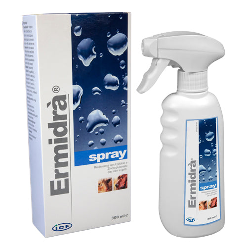 Ermidrà Spray Idratante Cani/Gatti 300ml - Pelle Sana e Idratata