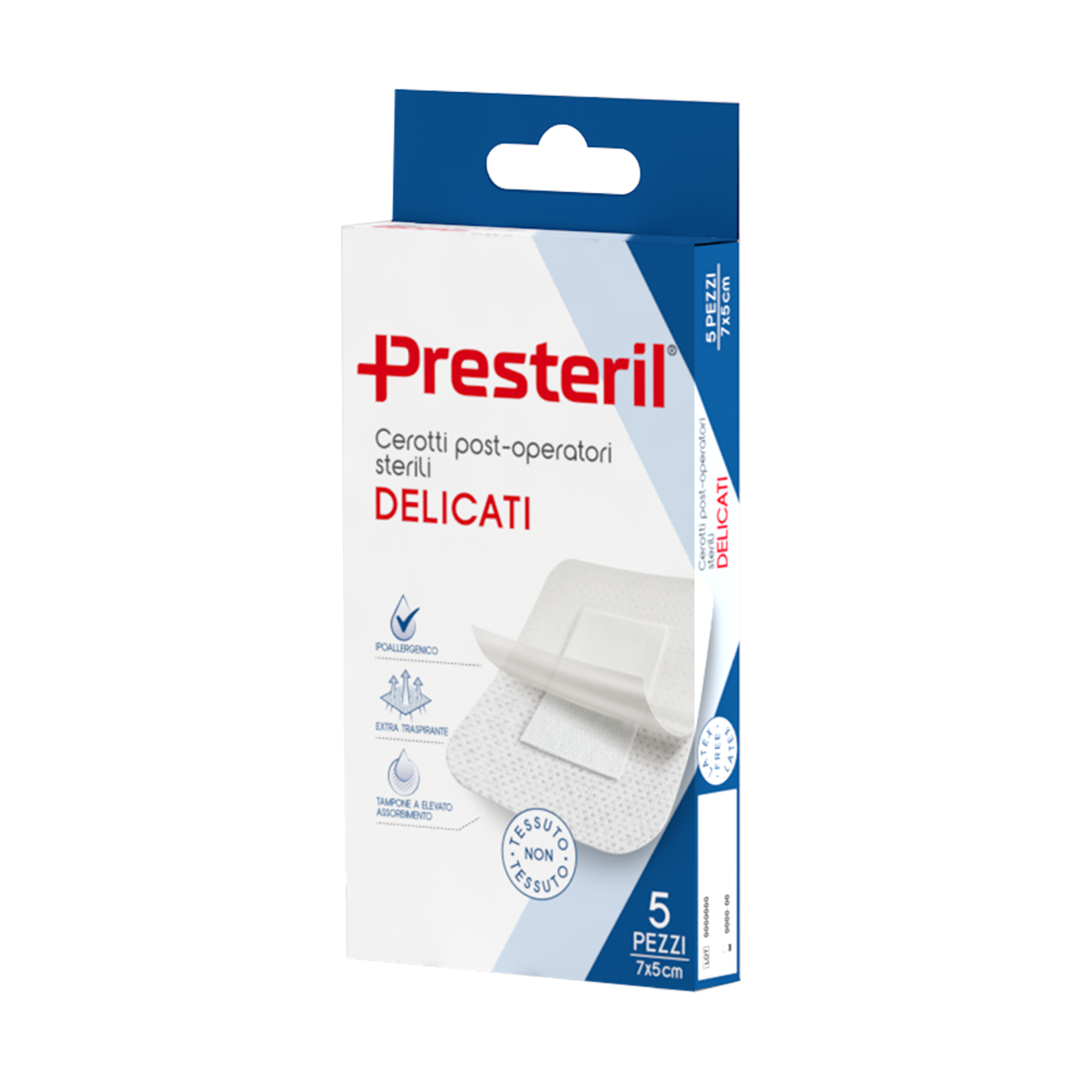 Medipresteril Medicazioni Post-Operatorie 7,5x5cm 5 pezzi