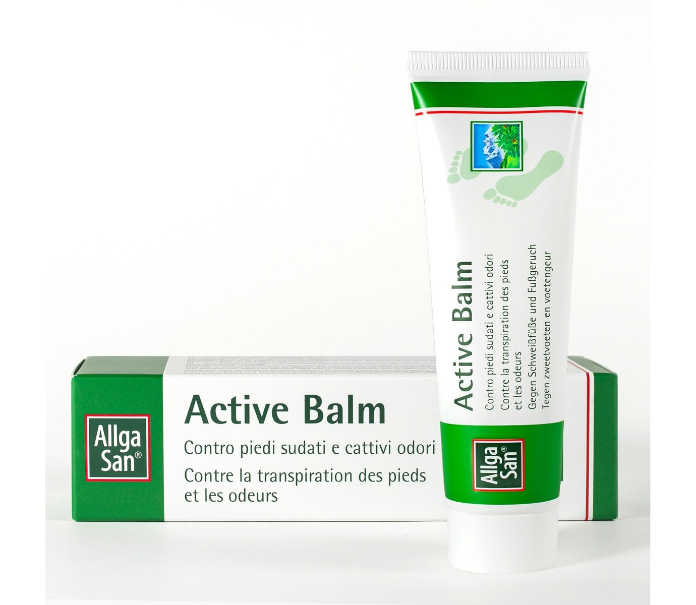 AllgaSan Active Balm Per Piedi Sudati Contro Cattivo Odore 50ml