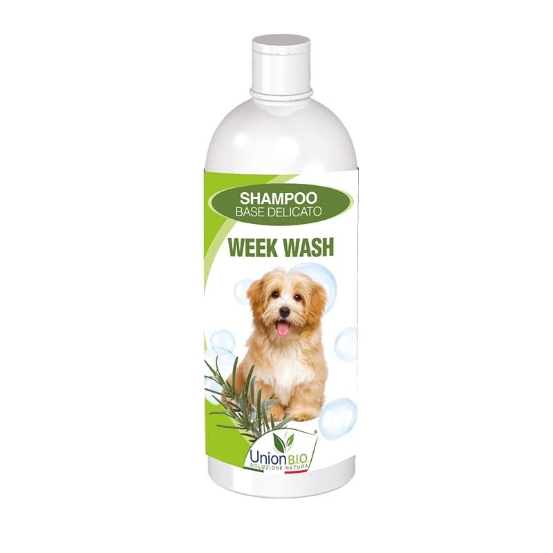 Week Wash Shampoo Base Delicato Per Cani 1 Litro