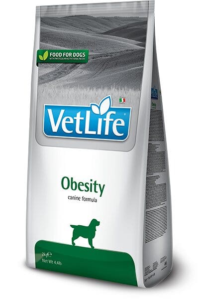 Farmina Vet Life Natural Canine Obesity Cibo Secco Per Cani Sacco 2kg