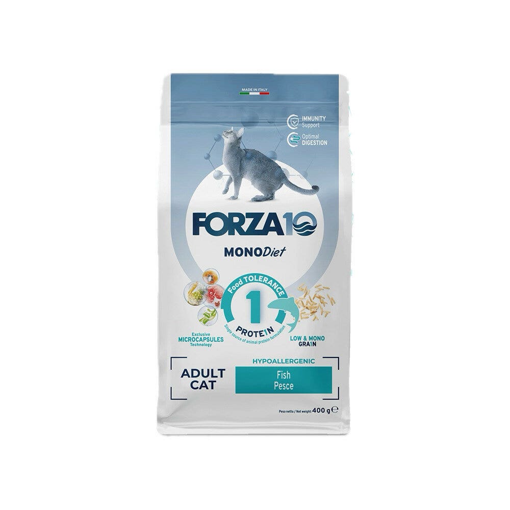 Forza10 Regular Diet Crocchette Al Pesce Gatti Adulti Sacco 400g