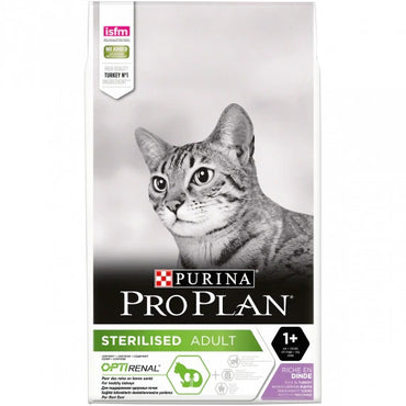 Purina Pro Plan Sterilised Gatto Crocchette Tacchino Sacco 10kg