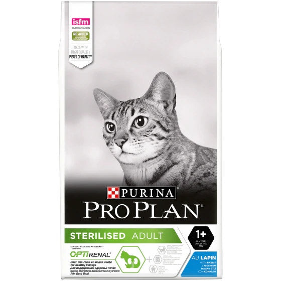 Purina Pro Plan Sterilised Gatto Crocchette Coniglio Sacco 10kg