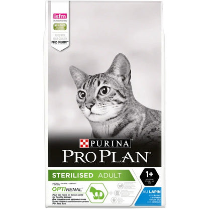 Purina Pro Plan Sterilised Gatto Crocchette Coniglio Sacco 10kg