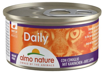 DAILY MENU CATS C/CONIGLIO 85G