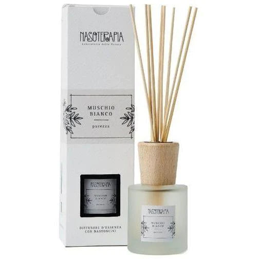 Nasoterapia Ricarica Diffusore Muschio Bianco Bastoncini 250ml