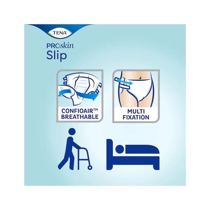 Tena Slip Pannolone Mutandina Incontinenza Plus Large 30 Pezzi