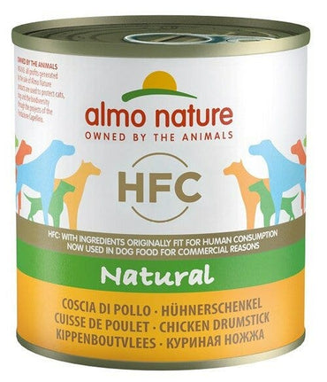 Almo Nature Cibo Umido Coscia Di Pollo Per Cani Adulti Scatoletta 280g