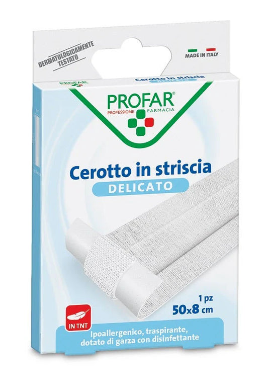 Profar Cerotto Tessuto Non Tessuto Delicato 1 Striscia 50x8 cm