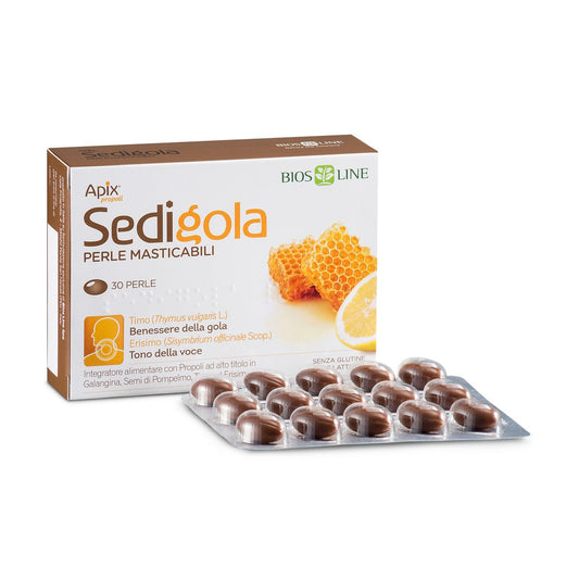 Apix Propoli Sedigola Perle masticabili 30 perle