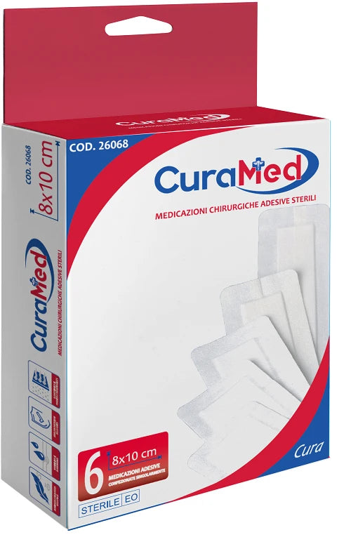 Cura Medic Garza 8x10cm 6pz