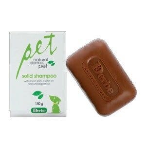 Derbe Shampoo Solido Natural Derma Pet 150g