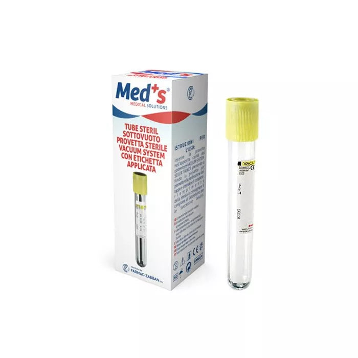 Meds Provetta Urina Sterile Sottovuoto Astuccio 1 Pezzo