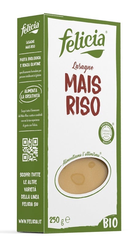 Felicia Pasta Biologica Mais/riso Lasagne 250 g
