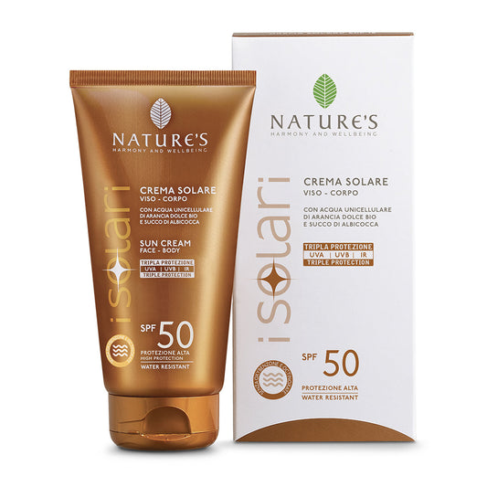 Nature's I Solari Crema Viso Corpo SPF50 150ml