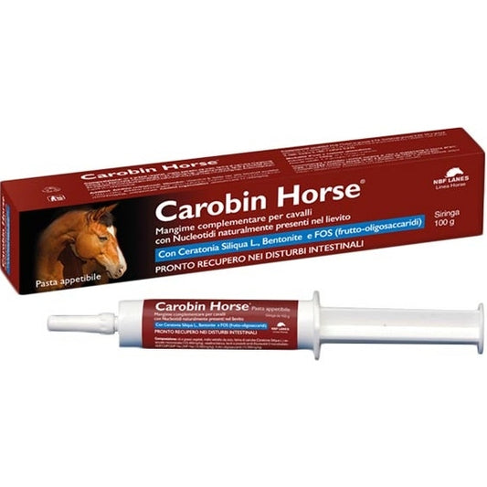 Nbf Lanes Carobin Horse Mangime Complementare In Pasta Per Equini 100g