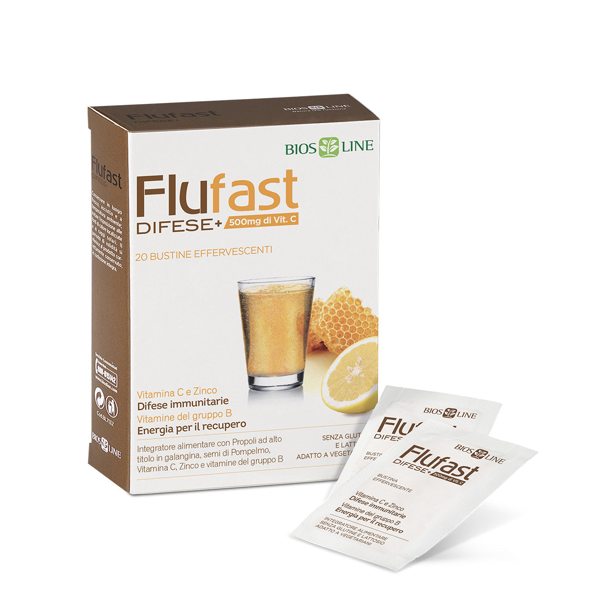 Apix FluFast Difese+ 20 bustine effervescenti