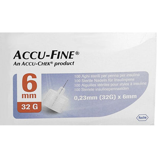 Accu-fine Ago G32 6mm 100pz
