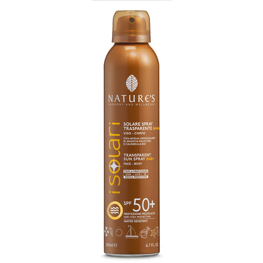 Nature's I Solari Spray Trasparente Bambini SPF50+ 200ml