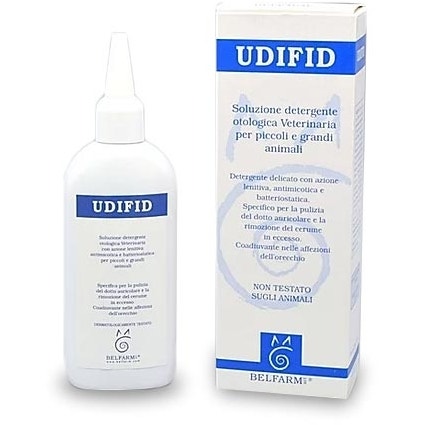 Udifid Soluzione Detergente Otologica Cani/Gatti  80ml