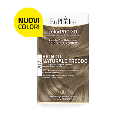 Euphidra ColorPro XD Kit Tinta Capelli 707 Biondo Naturale Freddo