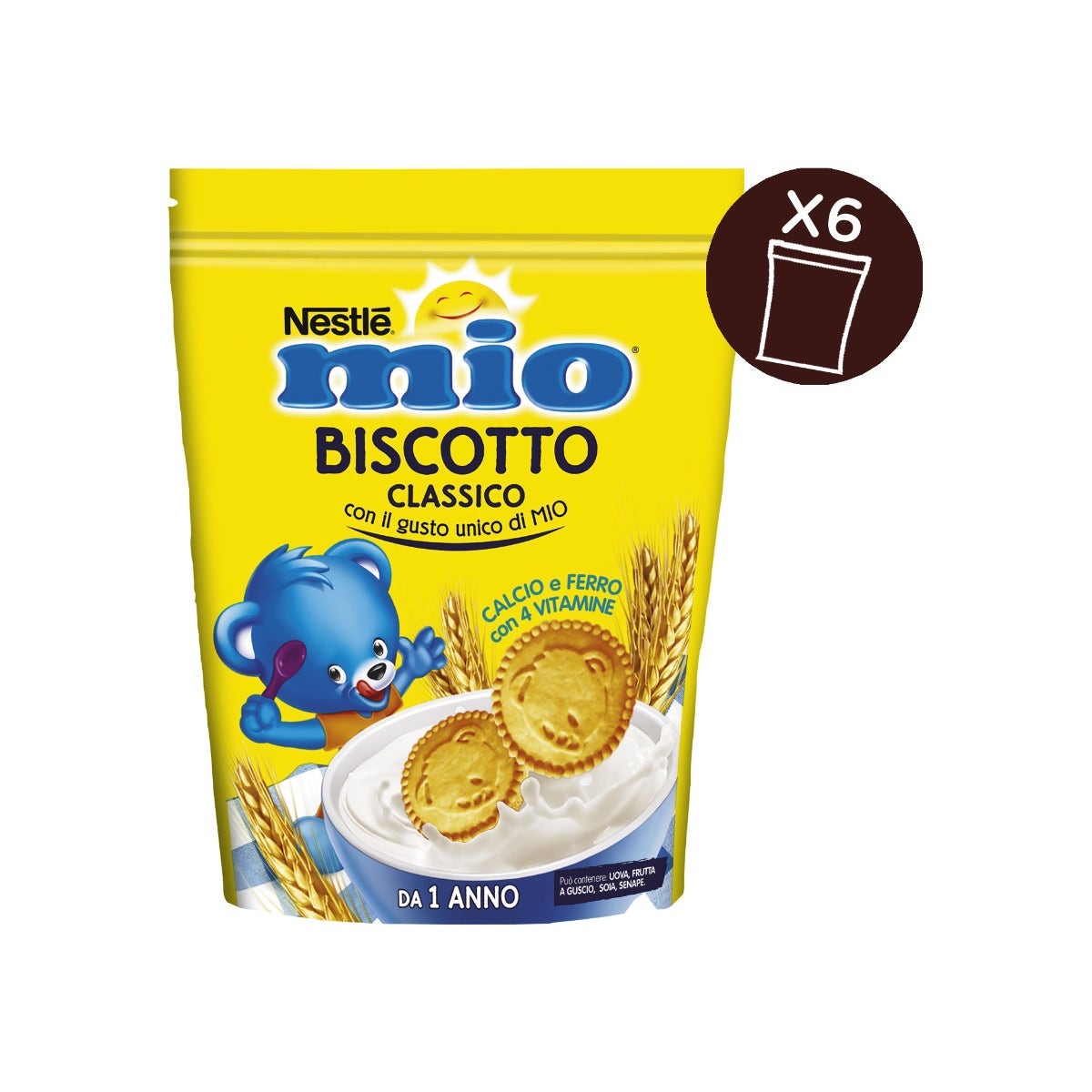 Nestlè Mio Biscotto Gusto Classico Da 12 Mesi Sacchetto 180g