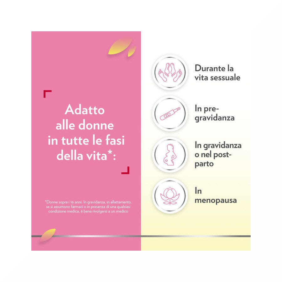 Gyno Canesflora probiotico con vitamina B2 per benessere Intimo e Flora Vaginale Equilibrata 30 cps