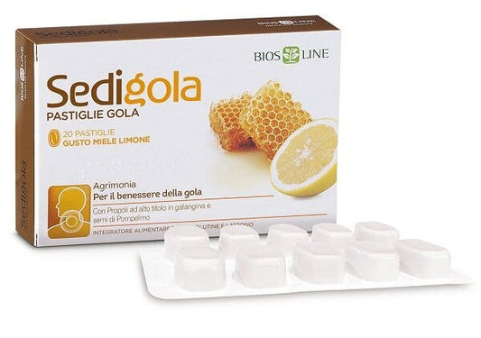 Bios Line Sedigola Pastiglie Gola 20 Pastiglie