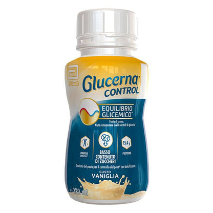 Glucerna Control Equilibrio Glicemico Pasto Sostitutivo Controllo Del Peso Drink Gusto Vaniglia 4x220ml