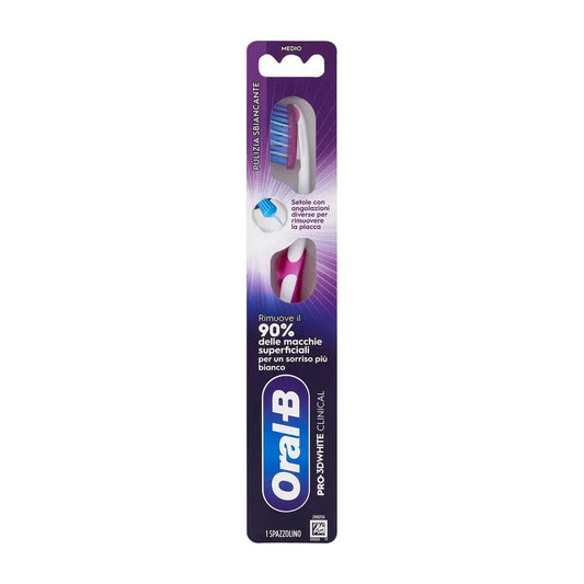 Oralb Pro-3dwhite Clinical Spazzolino Pulizia Sbiancante