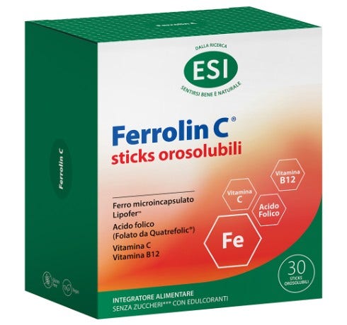Esi Ferrolin C 30 Stick Orosolubili