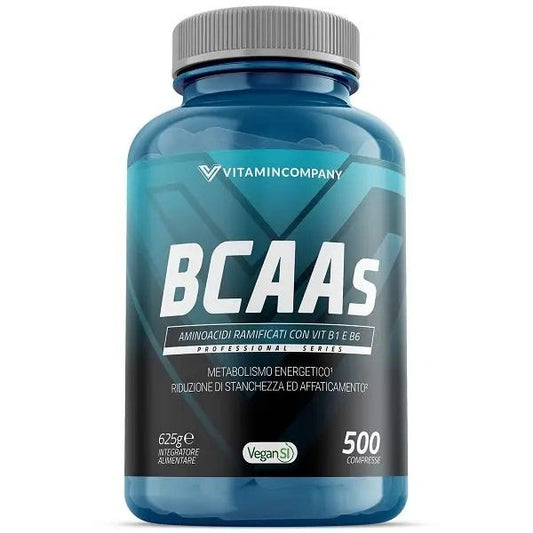 Vitamincompany New BCAAs Aminoacidi Ramificati 500 Compresse