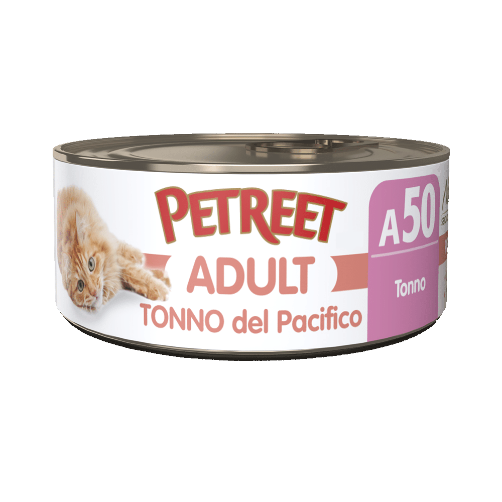 Petreet Adult Tonno Del Pacifico Per Gatti Lattina 70g