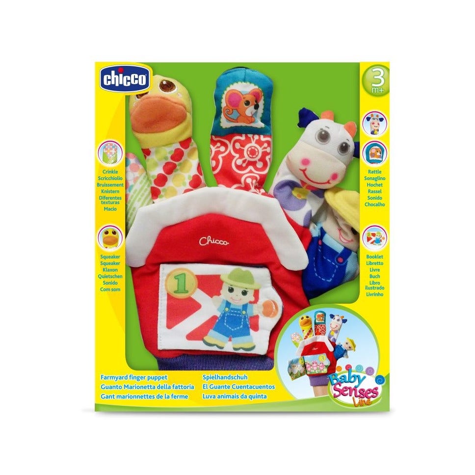 Chicco Gioco Guanto Marionetta Della Fattoria