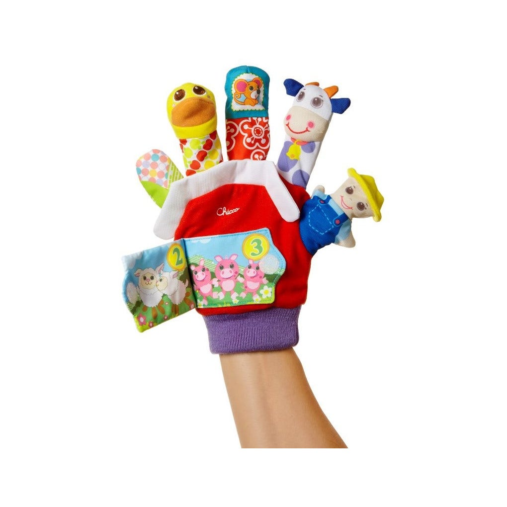 Chicco Gioco Guanto Marionetta Della Fattoria
