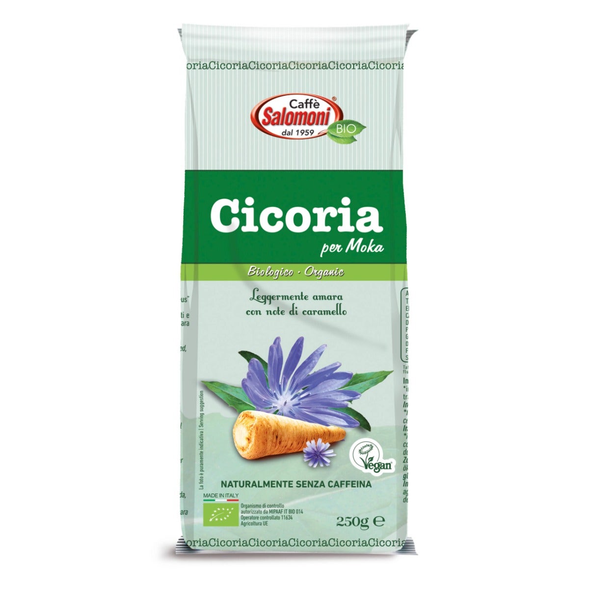 Salomoni Cicoria Bio Tostata E Macinata 250g