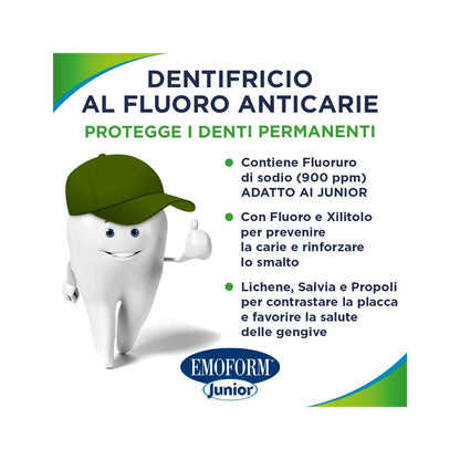 Emoform Junior Dentifricio 6+ 75ml