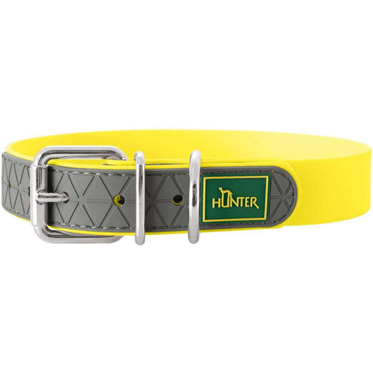 Hunter Collare Convenience XS-S Taglia 35 Giallo Neon 1 Pezzo