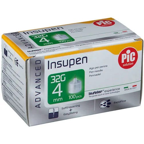 Pic Insupen Adv Ago G32x4mm