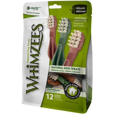 Whimzees Confezionato Spazzolino Taglia M 12 Pezzi