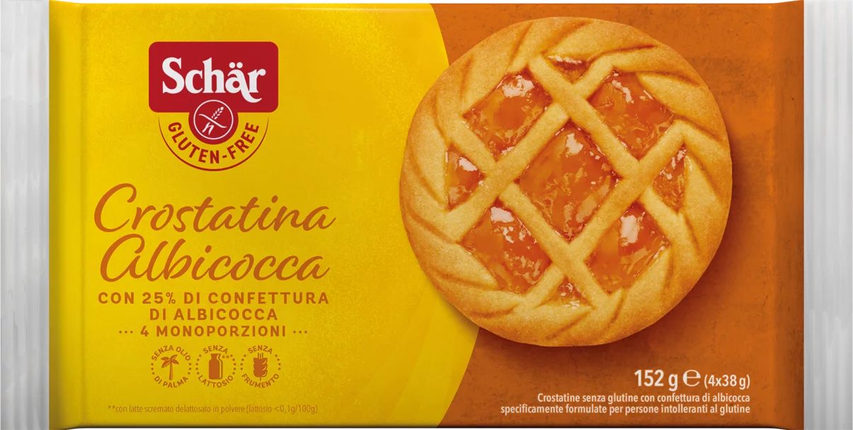 Schar Crostatina Albicocca 4x38g