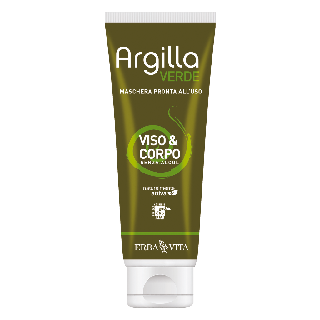 Argilla Verde Maschera Viso E Corpo 250ml