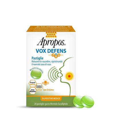 Apropos Vox Defens Pro Mentolo/Eucalipto 20 Pastiglie