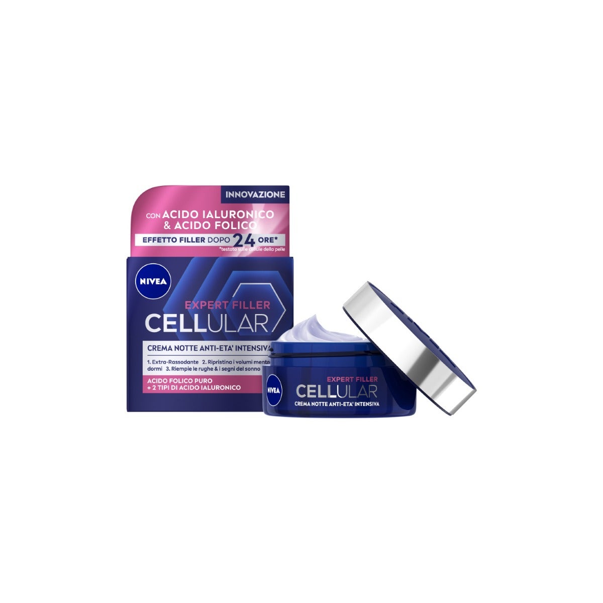 Nivea Cellular Expert Filler Anti-Età Crema Notte 50 ml