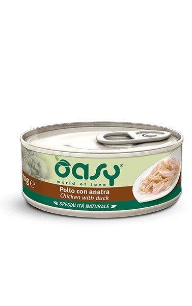 Oasy Specialità Naturale Gatto Pollo con Anatra 70g
