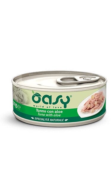 Oasy Specialità Naturale Gatto Tonno con Aloe 70g