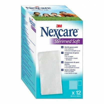 Nexcare Sterimed Soft 36x40 Garza Sterile 12 Pezzi